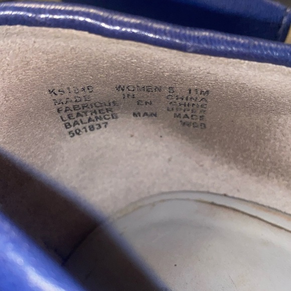 Rockport Blue and Cream Women's Heels - Picture 7 of 7